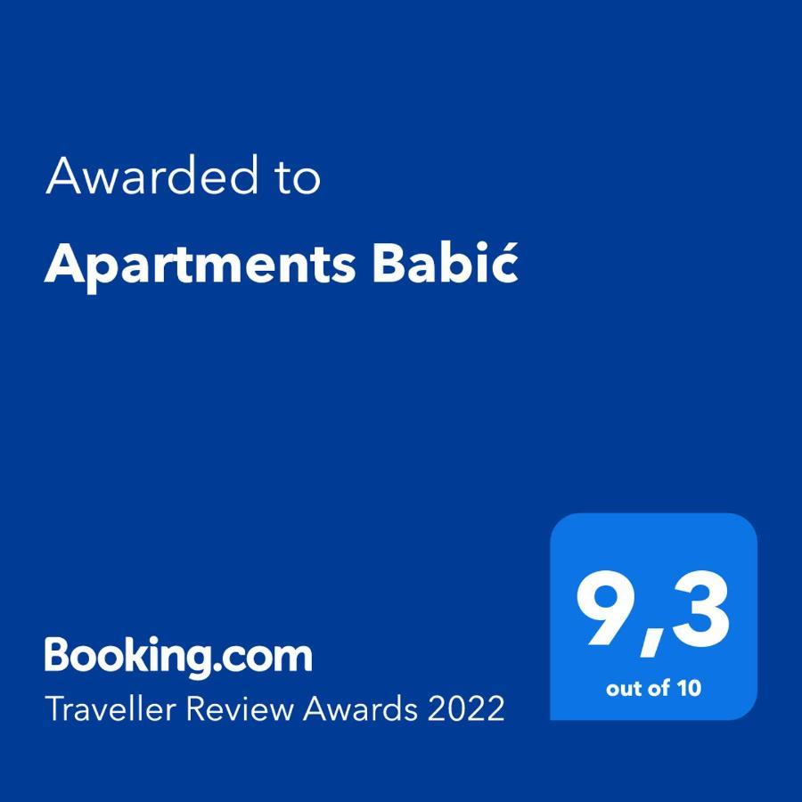 Apartments Babic โตรกีร์ ภายนอก รูปภาพ